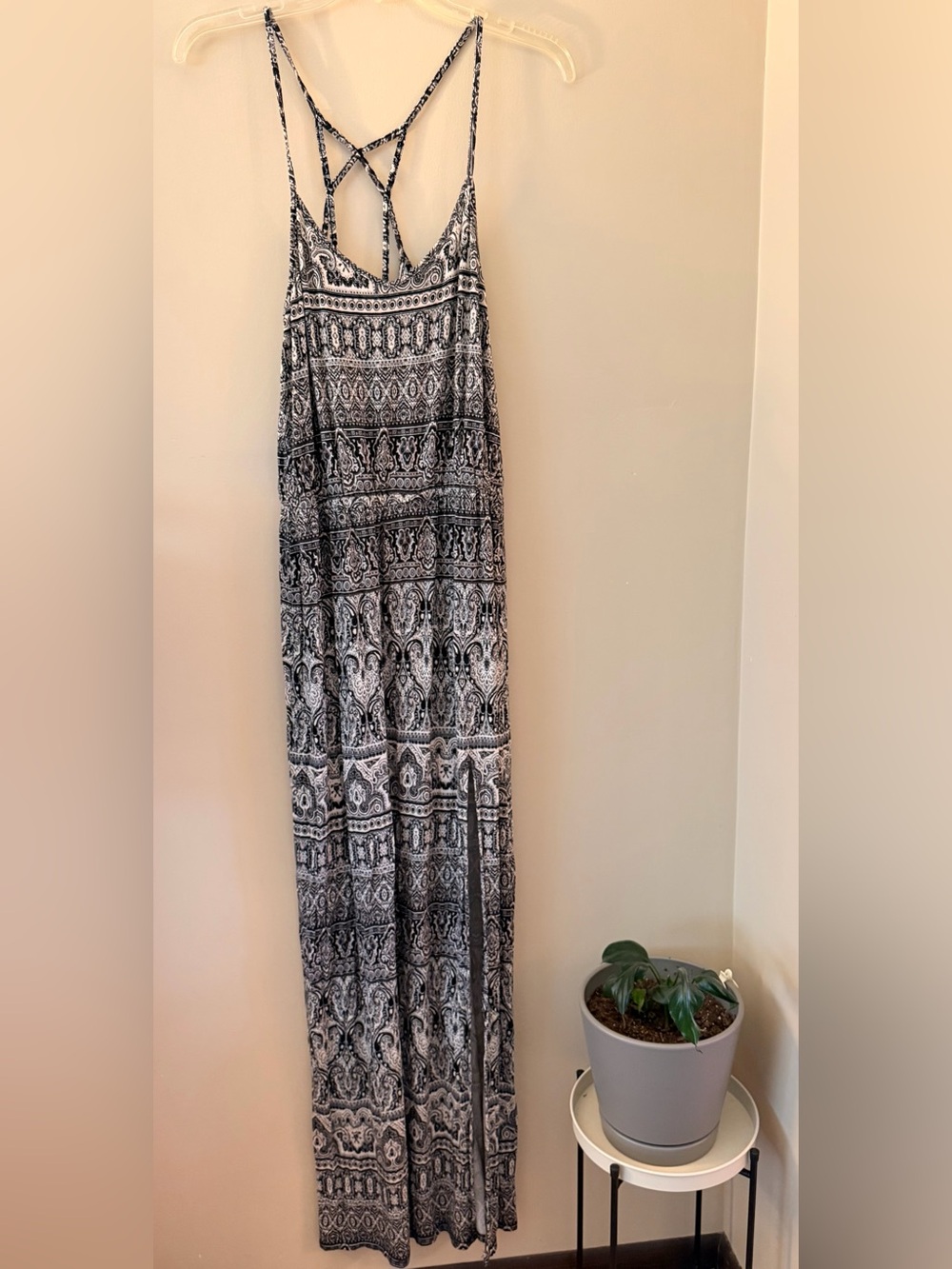 American Eagle Patterned Maxi Dress - Size Small